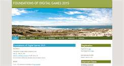 Desktop Screenshot of fdg2015.org